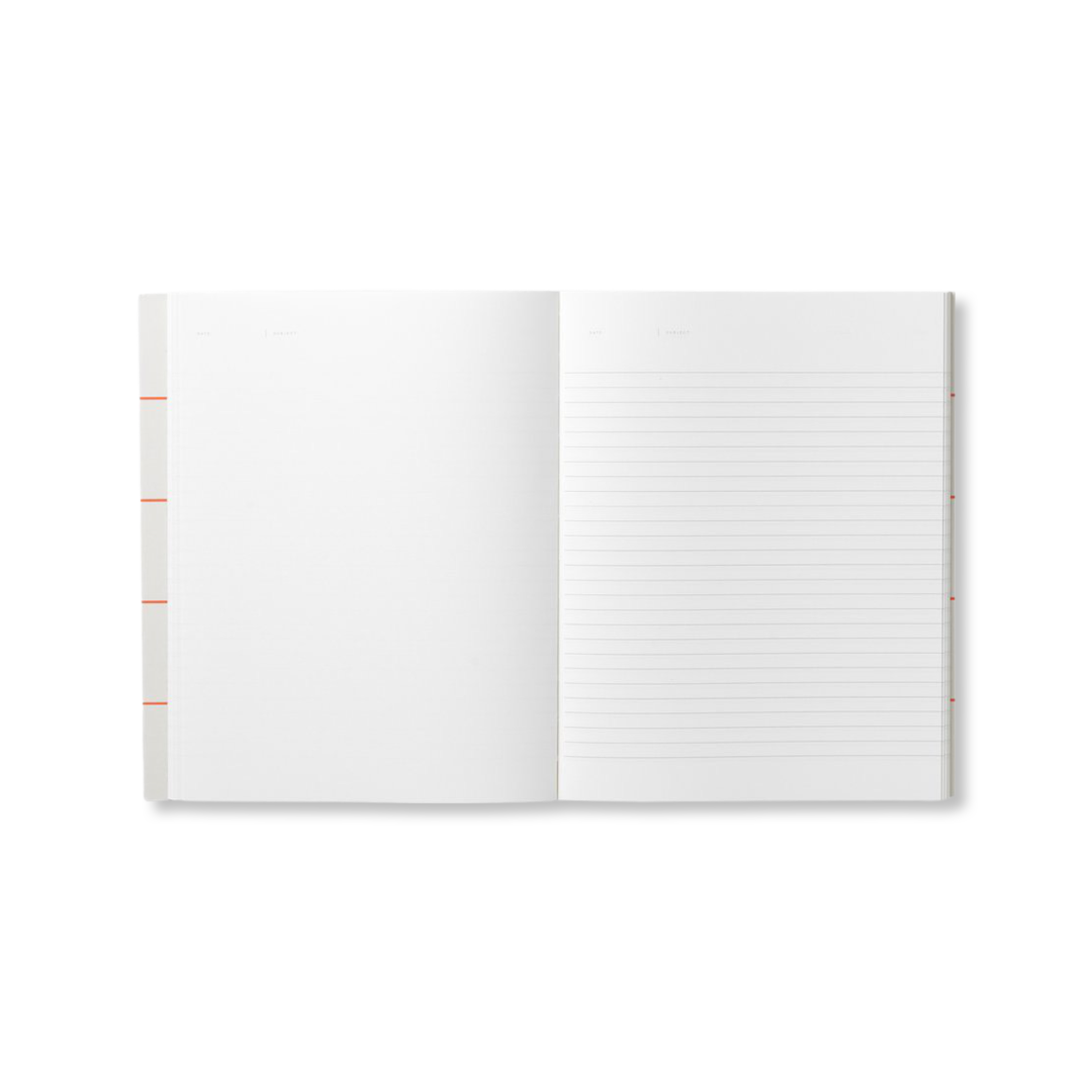 Notem UMA Flat Lay Notebook - Large - Light Grey