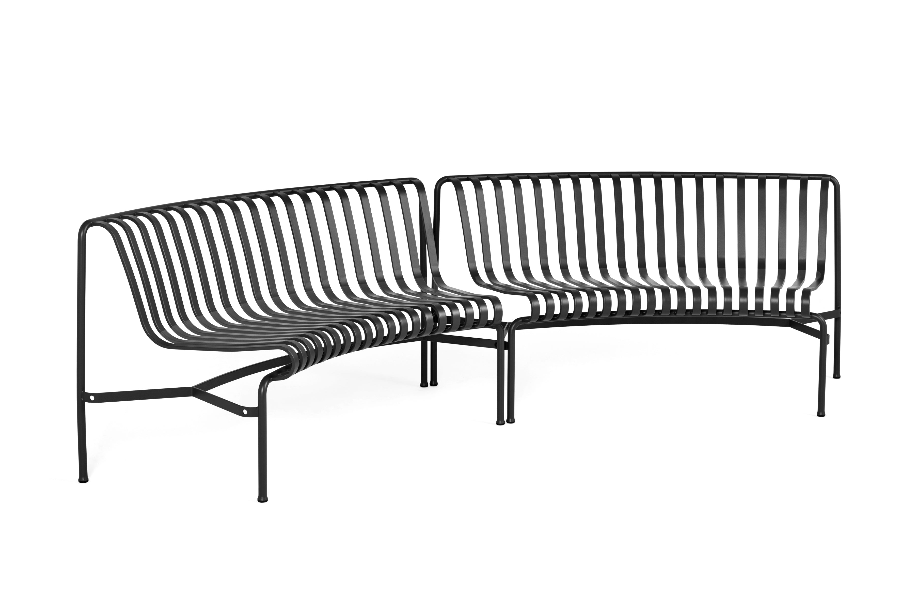 HAY Palissade Outdoor Park Dining Bench (Starter Set of 2)