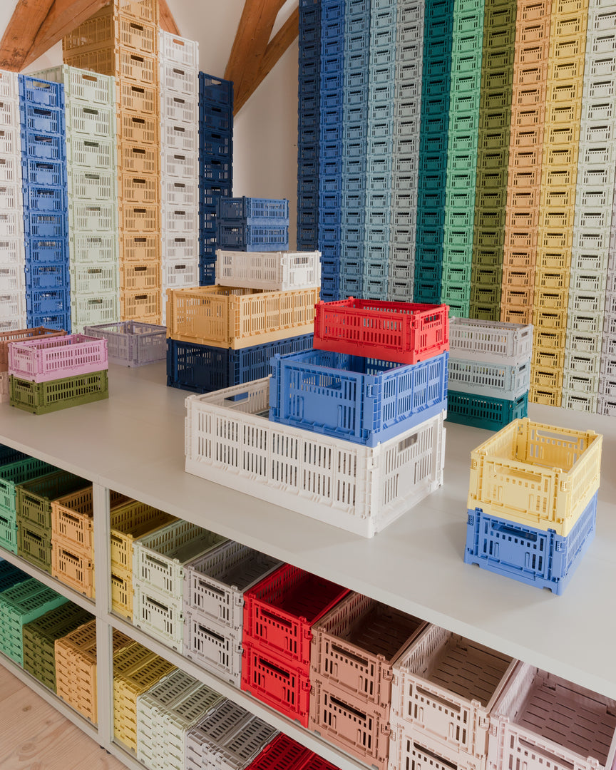 10 practical ways to use HAY Colour Crates in your home