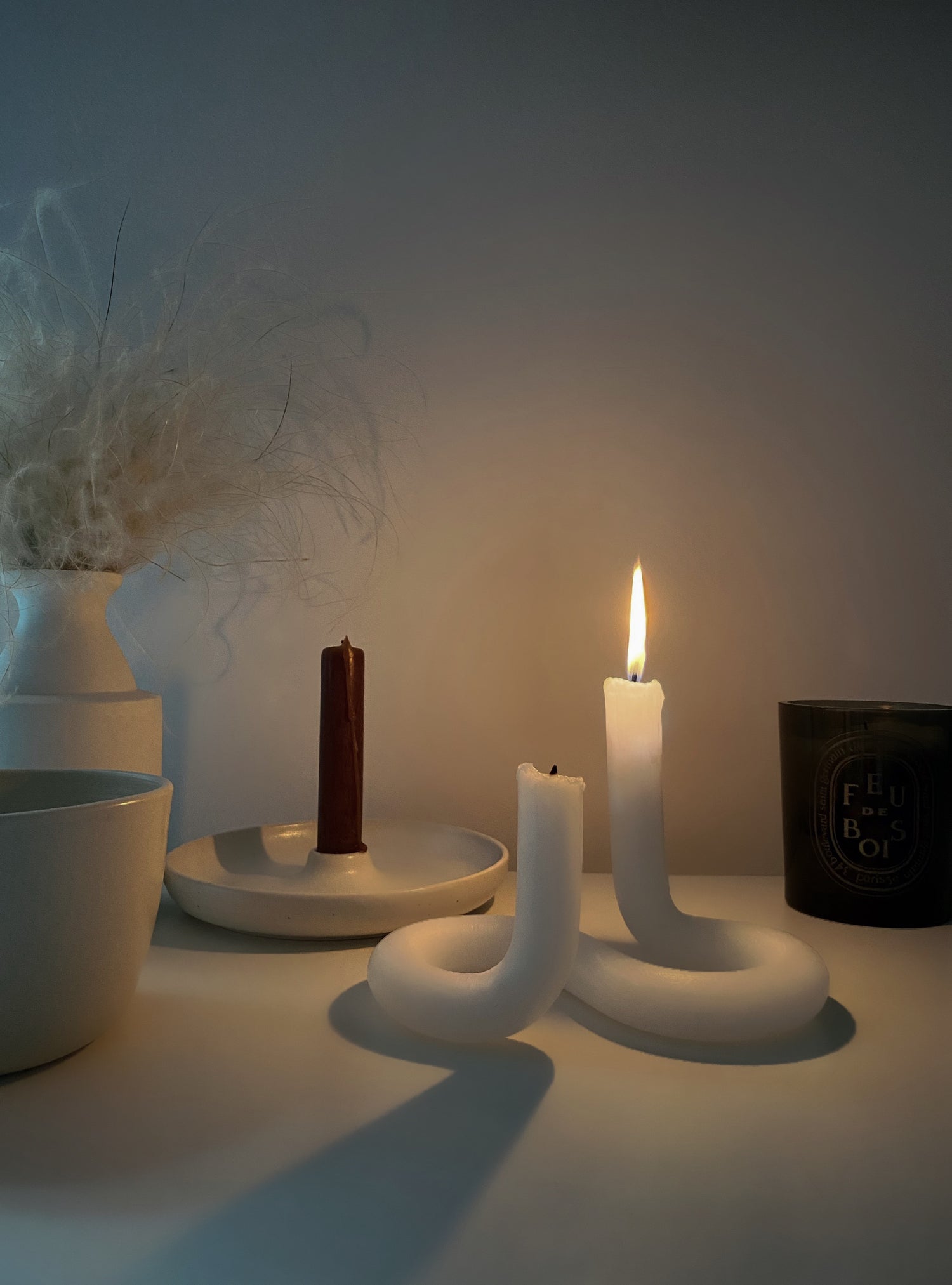 Lex Pott Twist Candles - Sculptural Objects