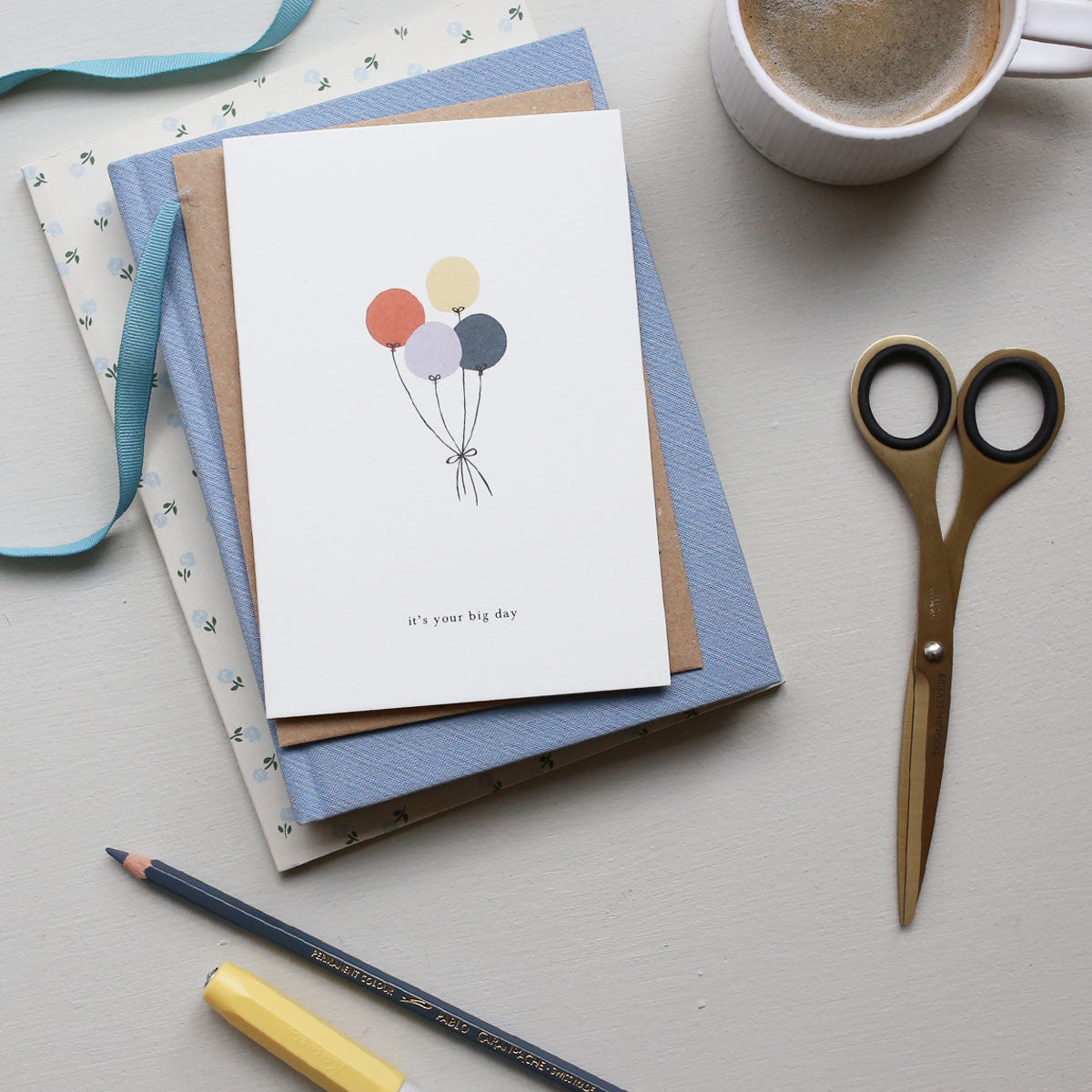 Kartotek Greeting Card - Balloons (It’s Your Big Day)