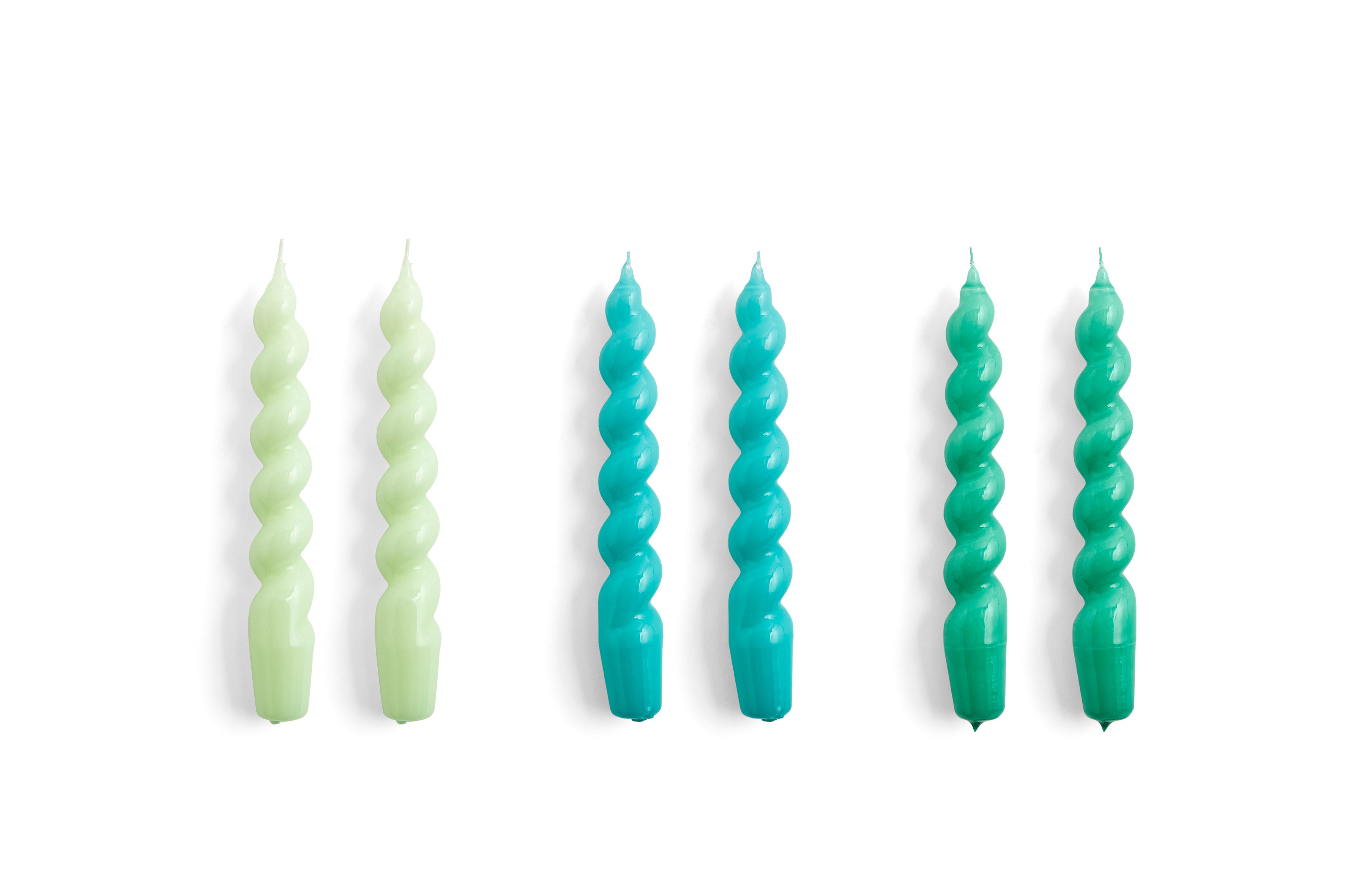 HAY Spiral Candle (Set of 6)