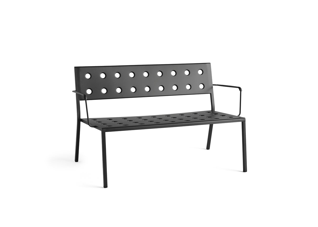 HAY Balcony Lounge Bench - With Armrest