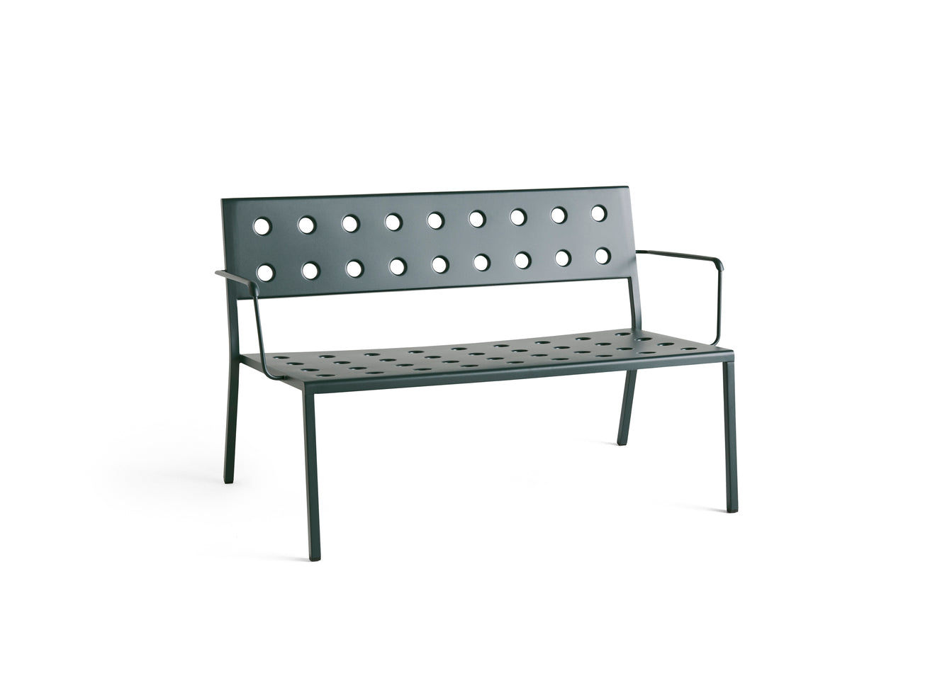 HAY Balcony Lounge Bench - With Armrest