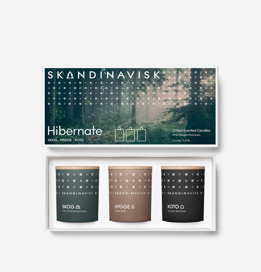 Skandinavisk Scented Candle Gift Set - Hibernate