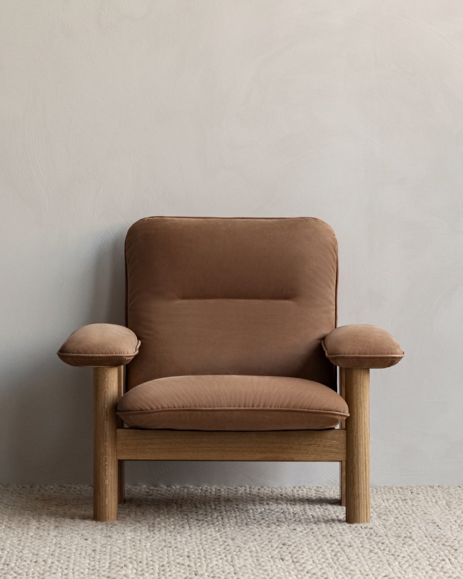 Audo Copenhagen Brasilia Lounge Chair - Leather