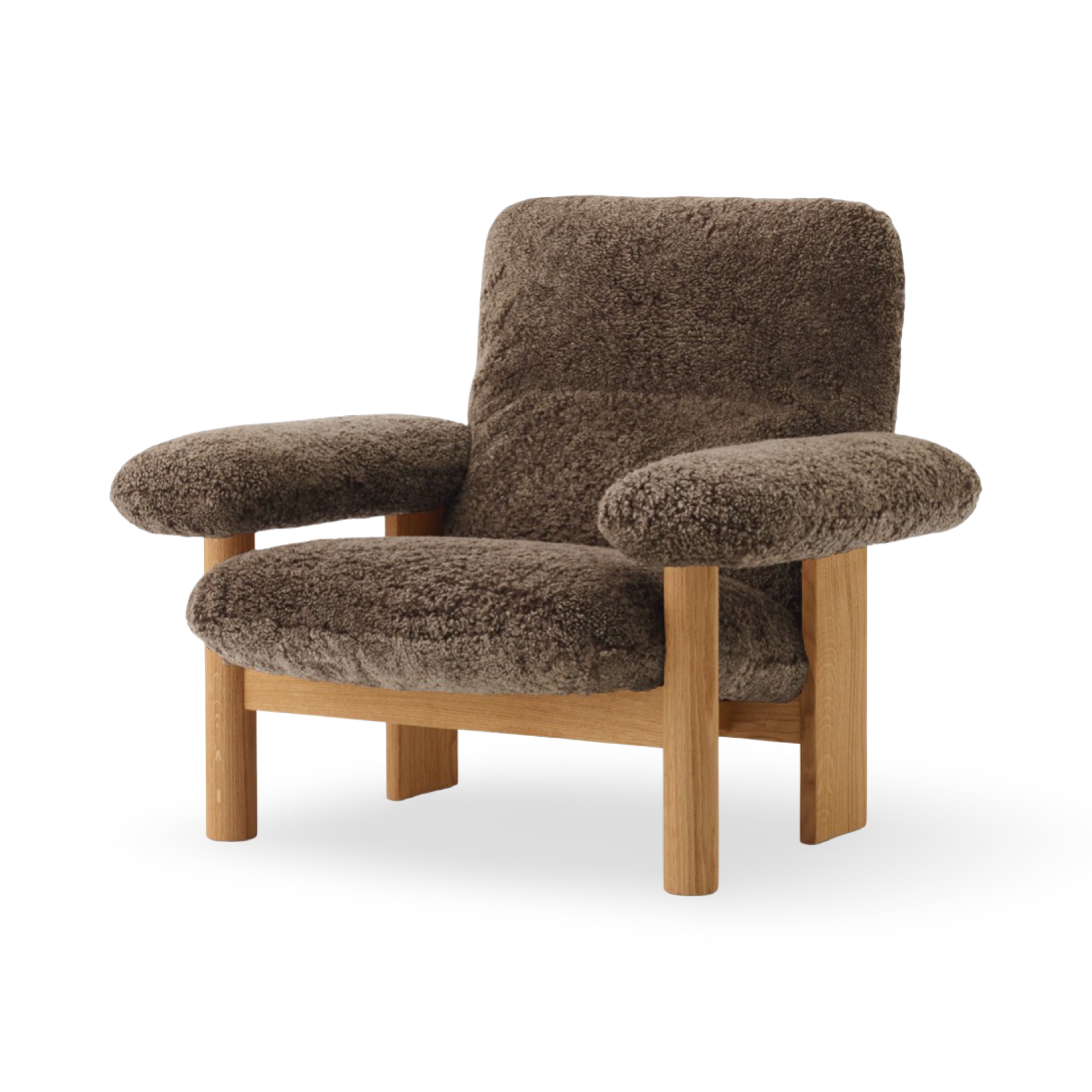 Audo Copenhagen Brasilia Lounge Chair - Sheepskin