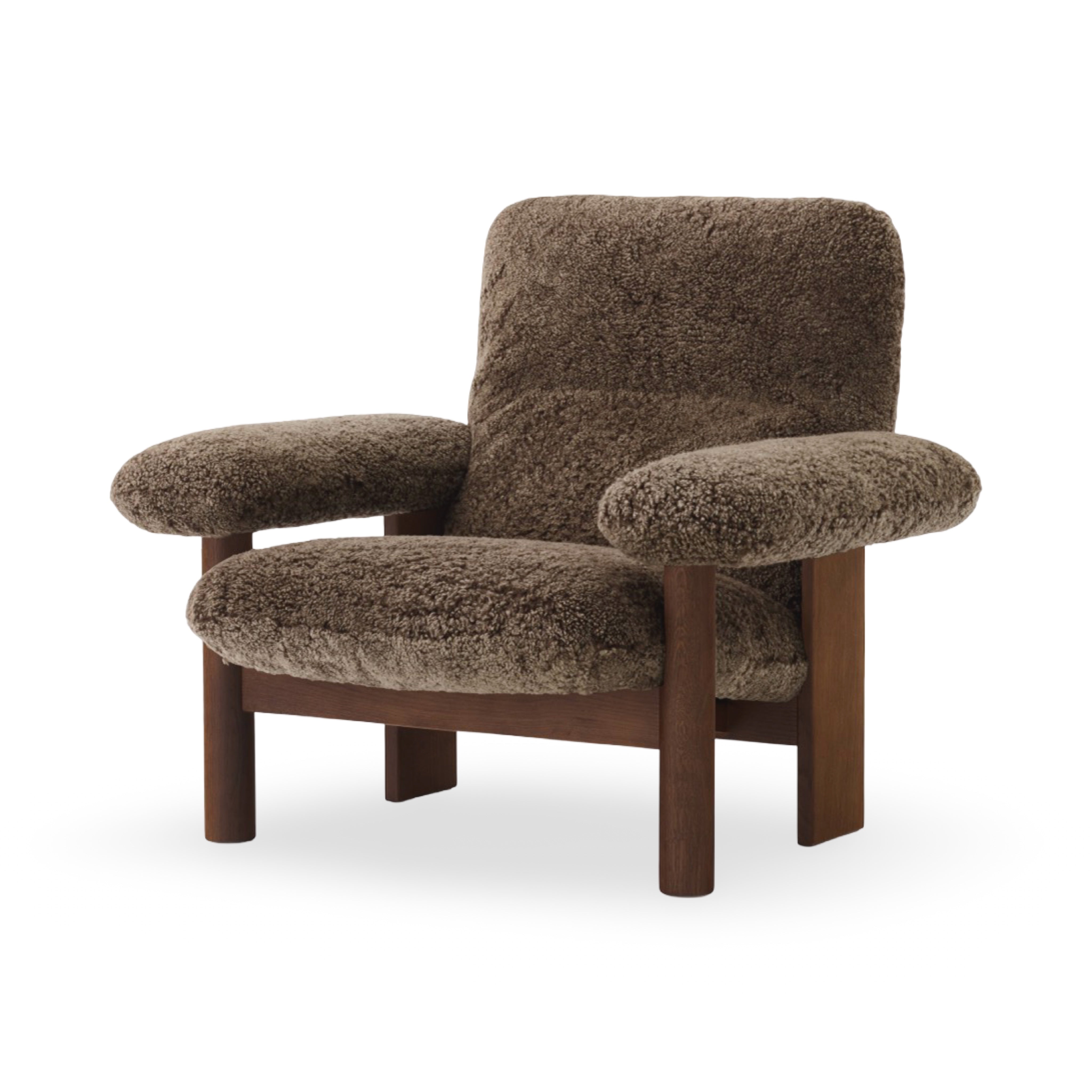 Audo Copenhagen Brasilia Lounge Chair - Sheepskin