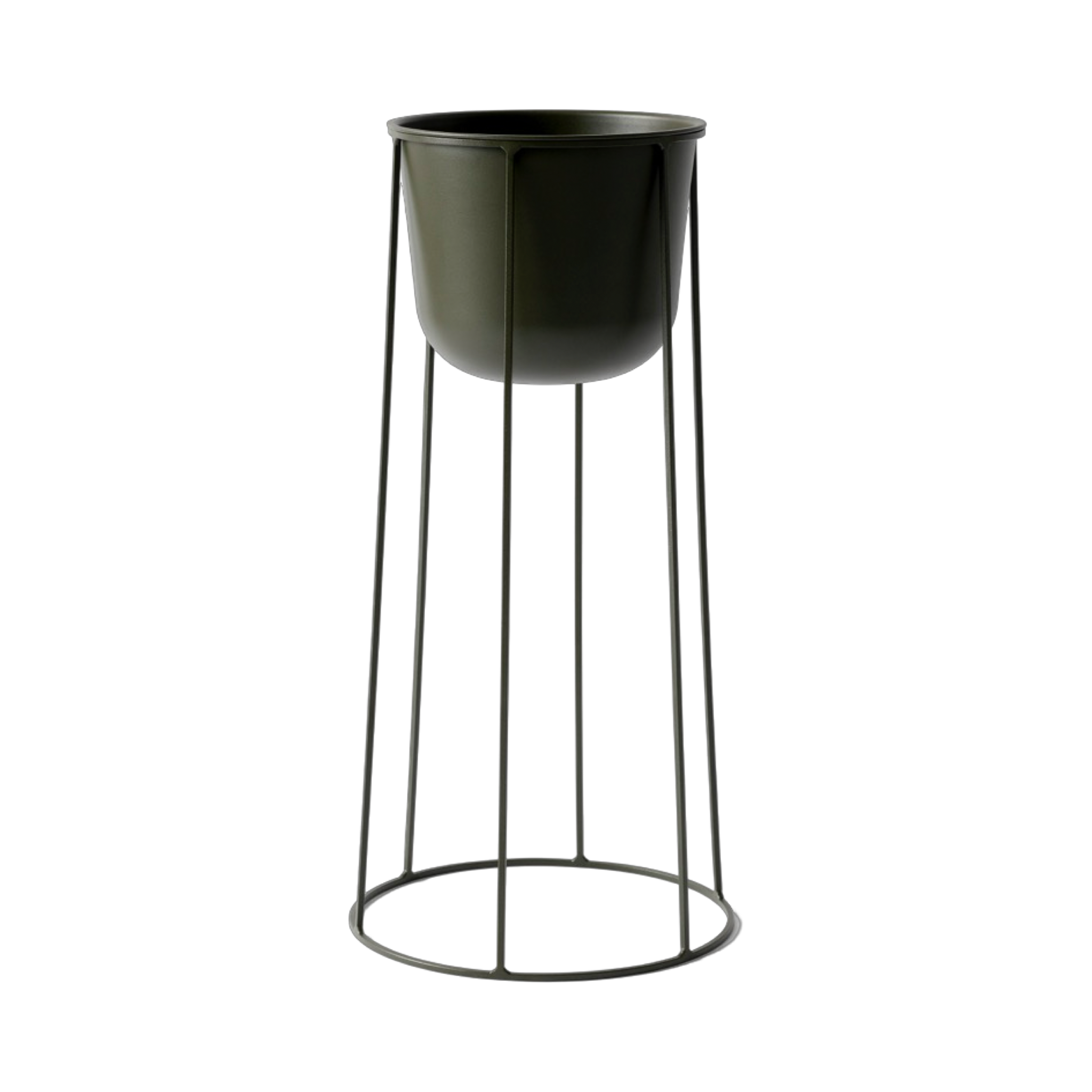 Audo Wire Plant Pot & Stand