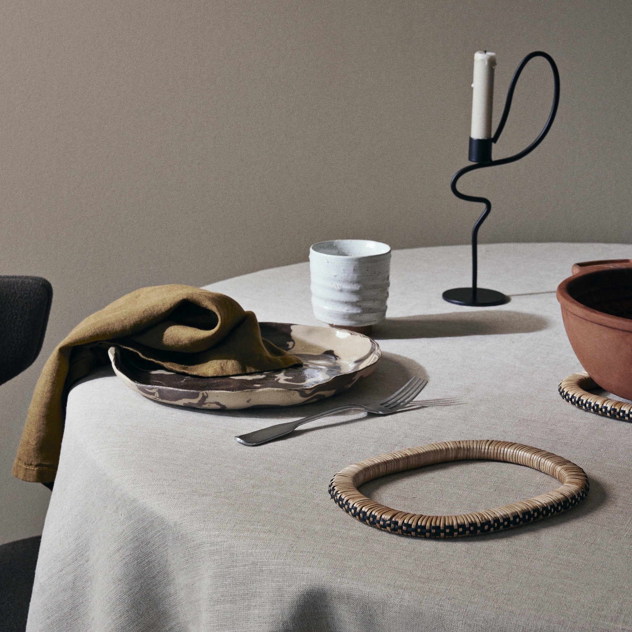 Ferm Living Valse Candle Holder