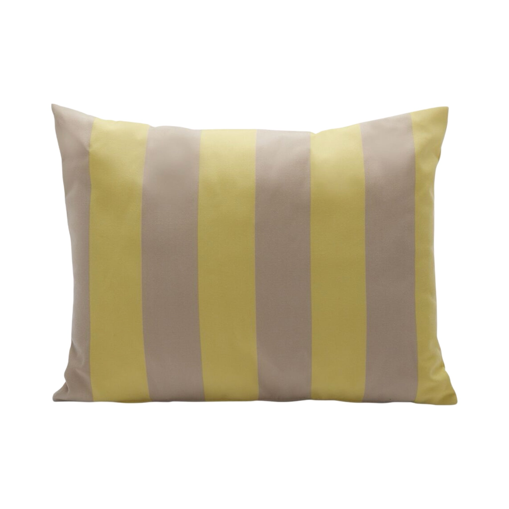 Fritz Hansen Barriere Pillow 50x40 - Lemon Yellow/Sand Stripe