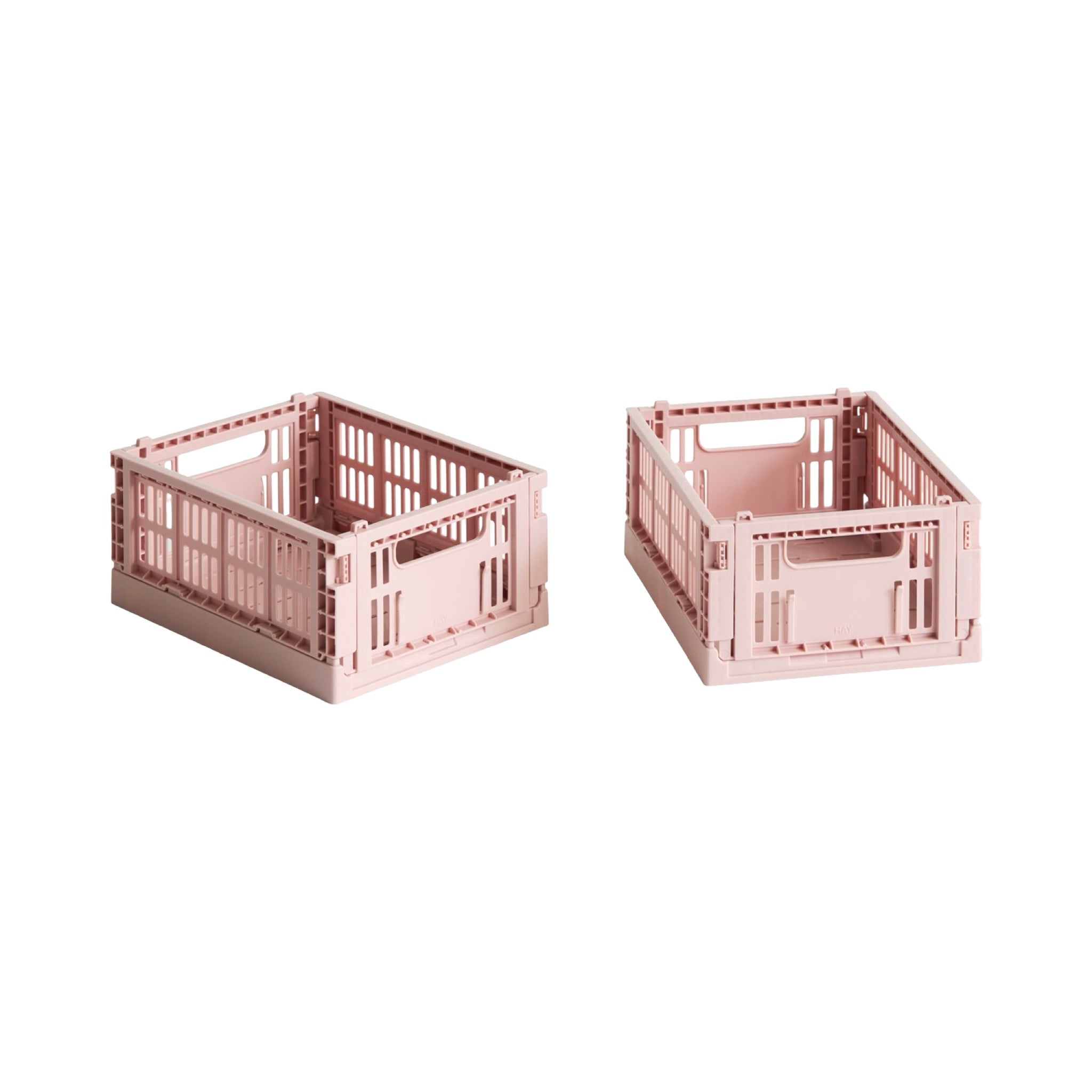 HAY Colour Crate - Mini Set of 2 - Blush