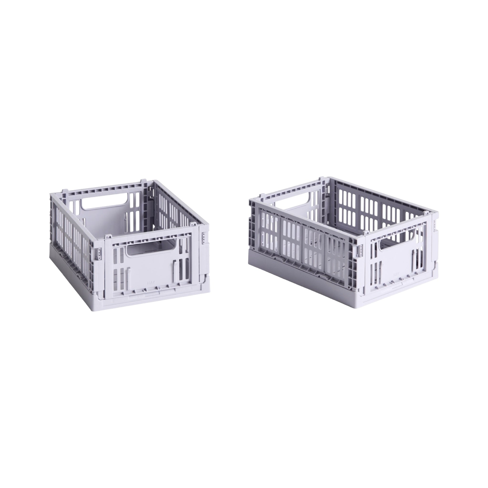 HAY Colour Crate - Mini Set of 2 - Lavender