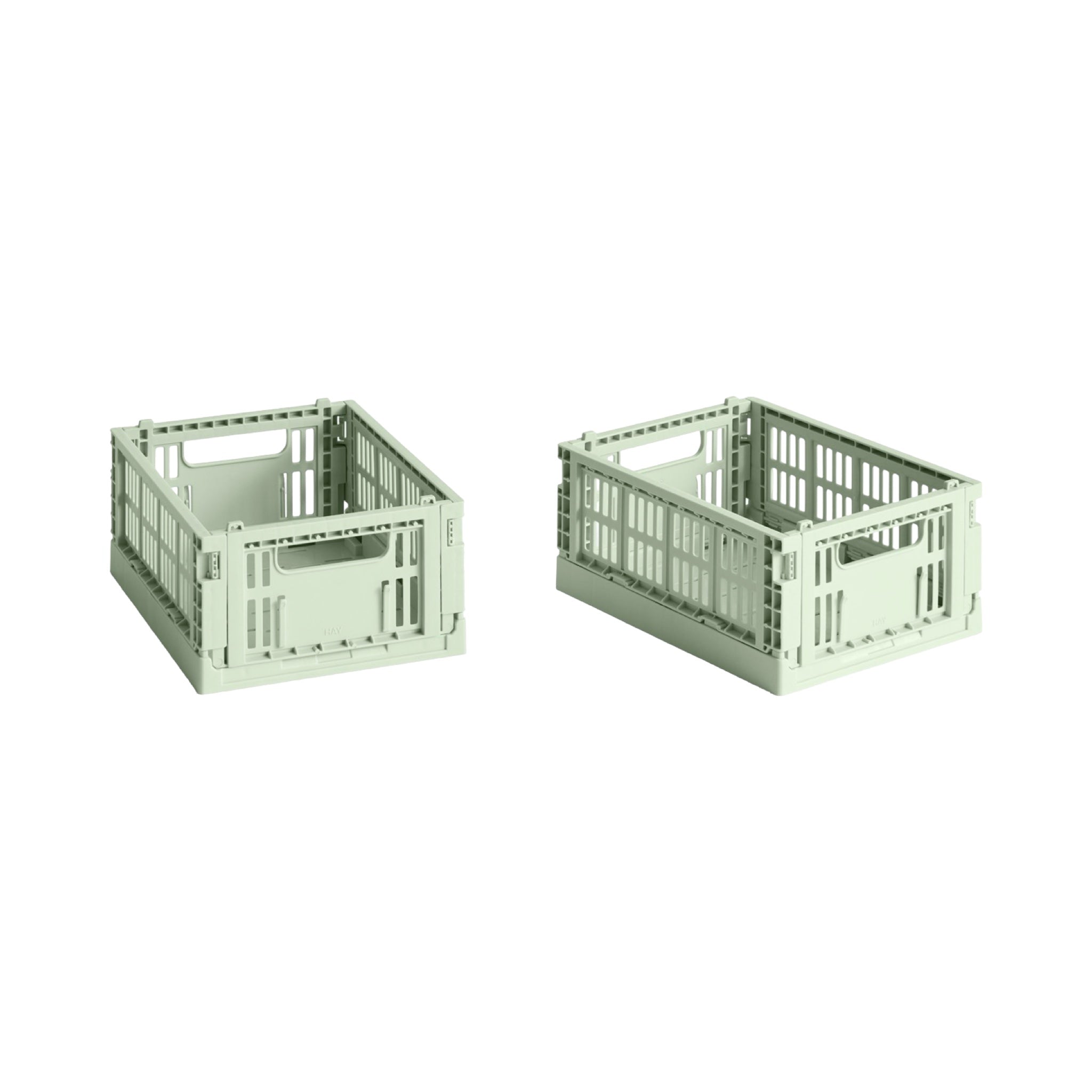 HAY Colour Crate - Mini Set of 2 - Mint