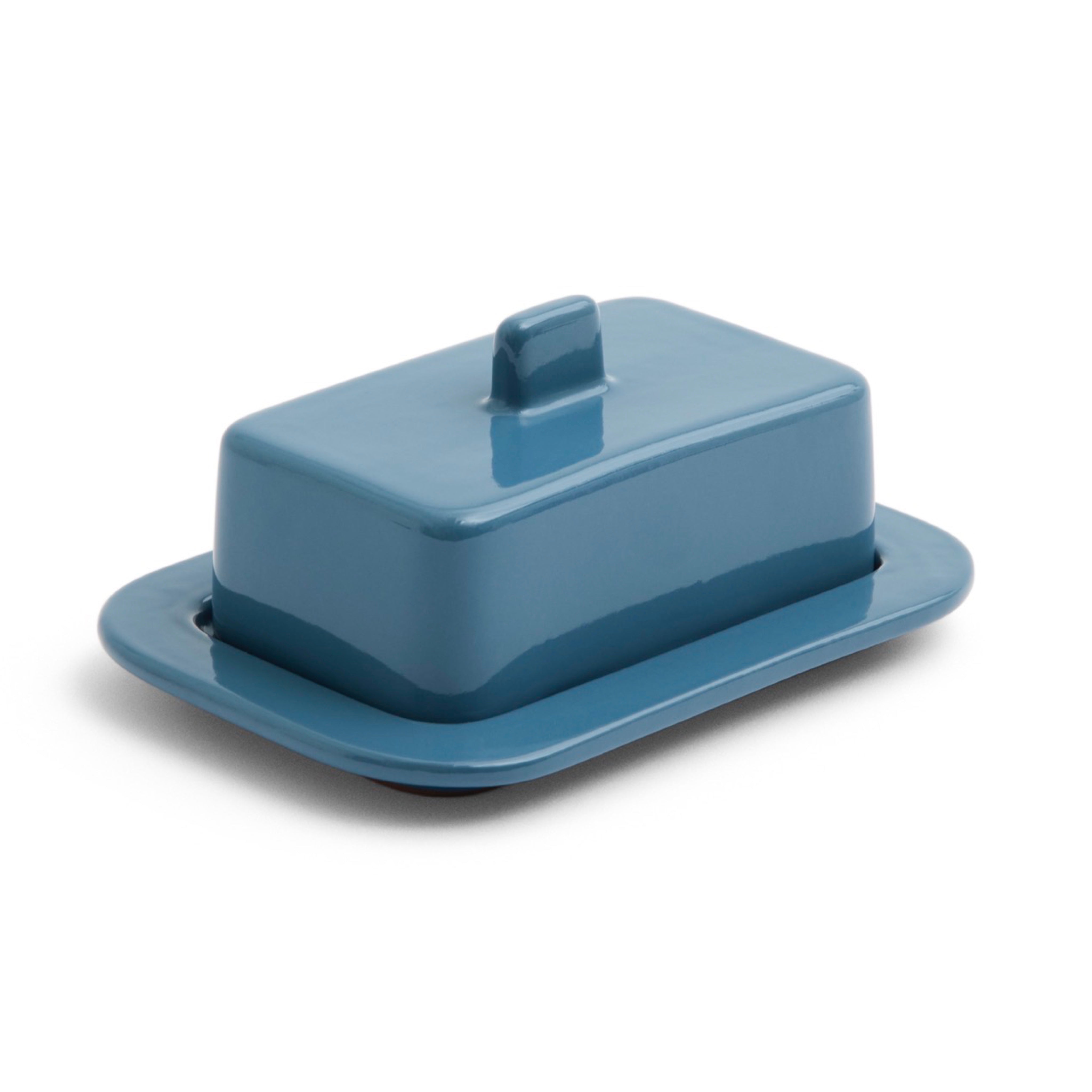 HAY Barro Butter Dish - Dark Blue