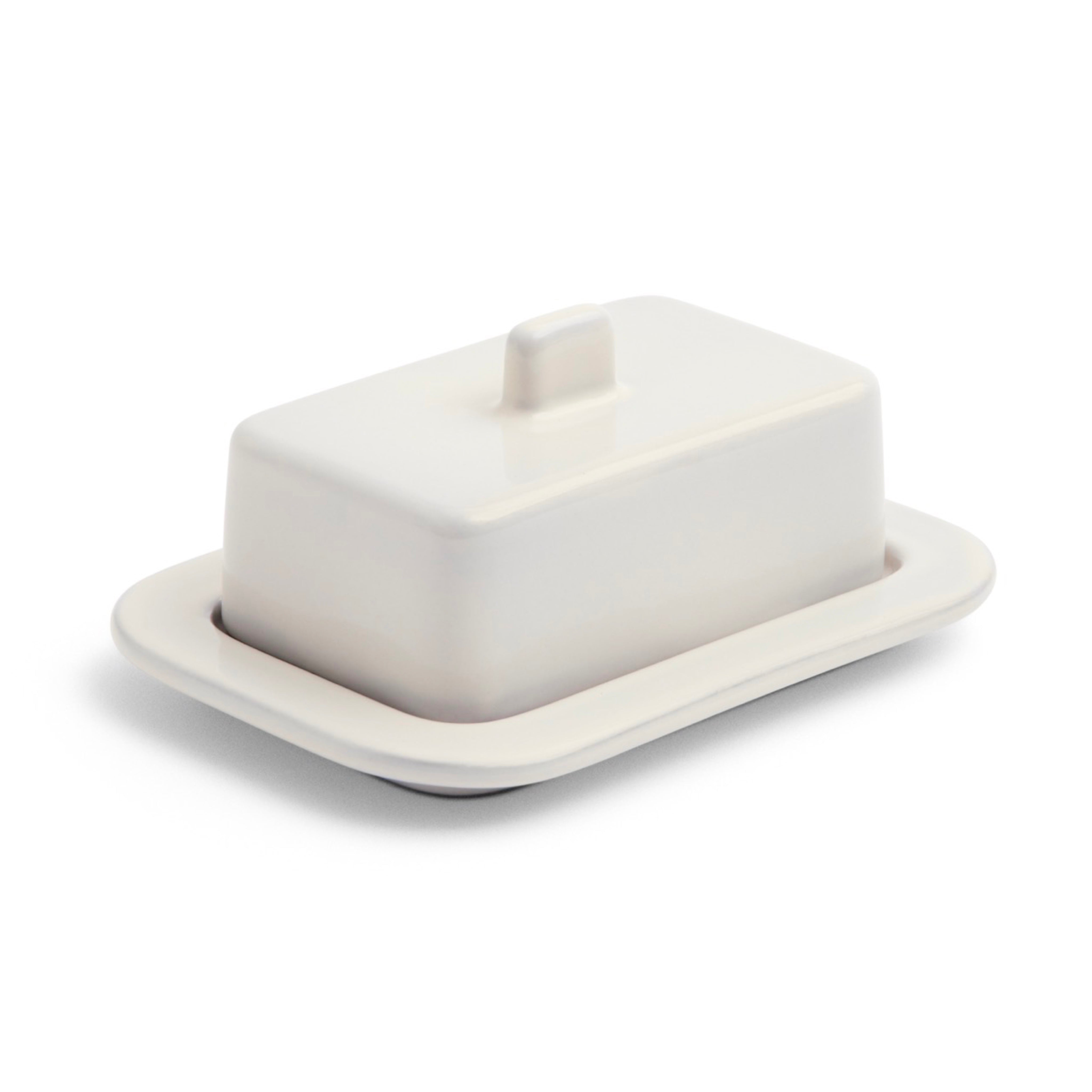 HAY Barro Butter Dish - Off-White
