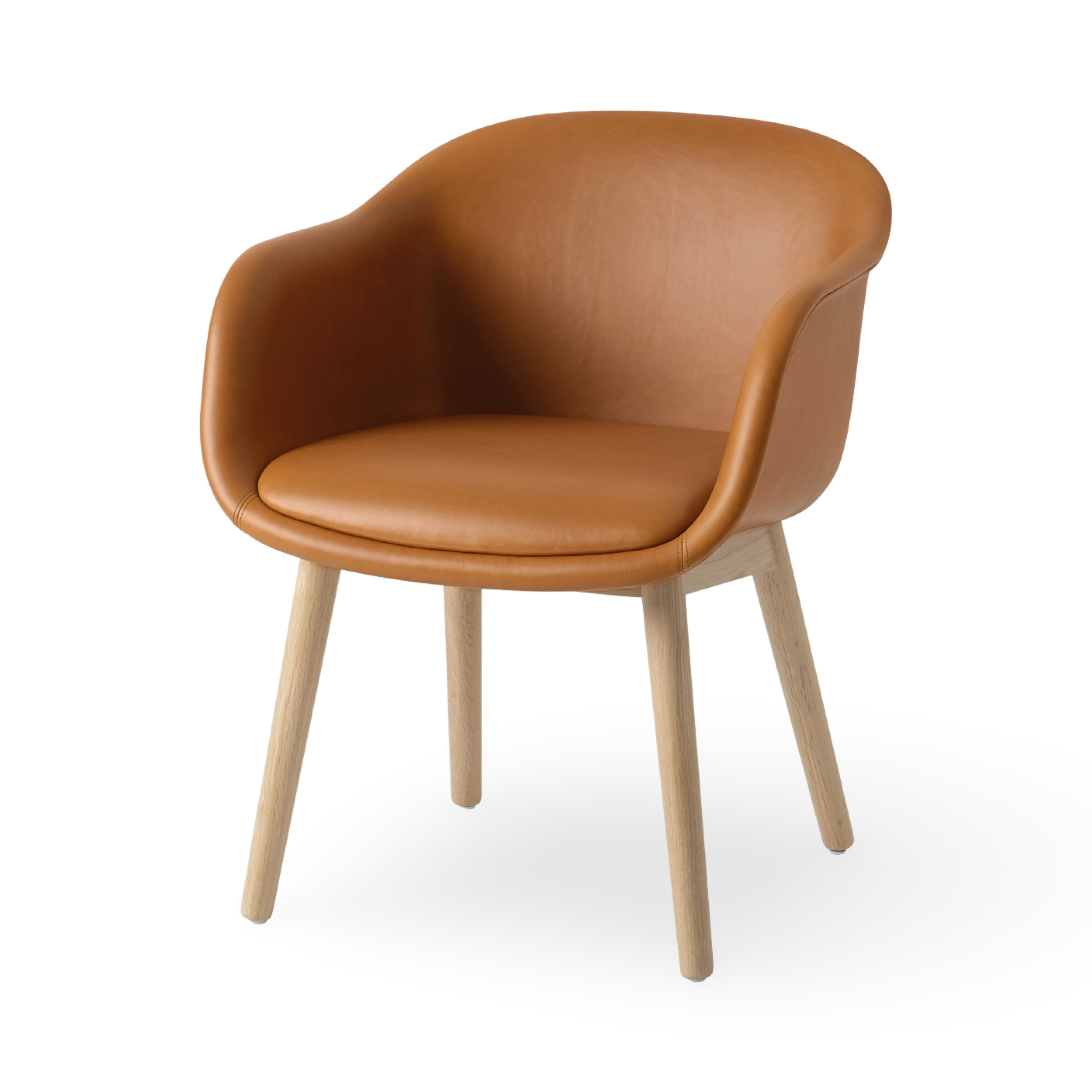 Muuto Fiber Conference Armchair - Wood Base