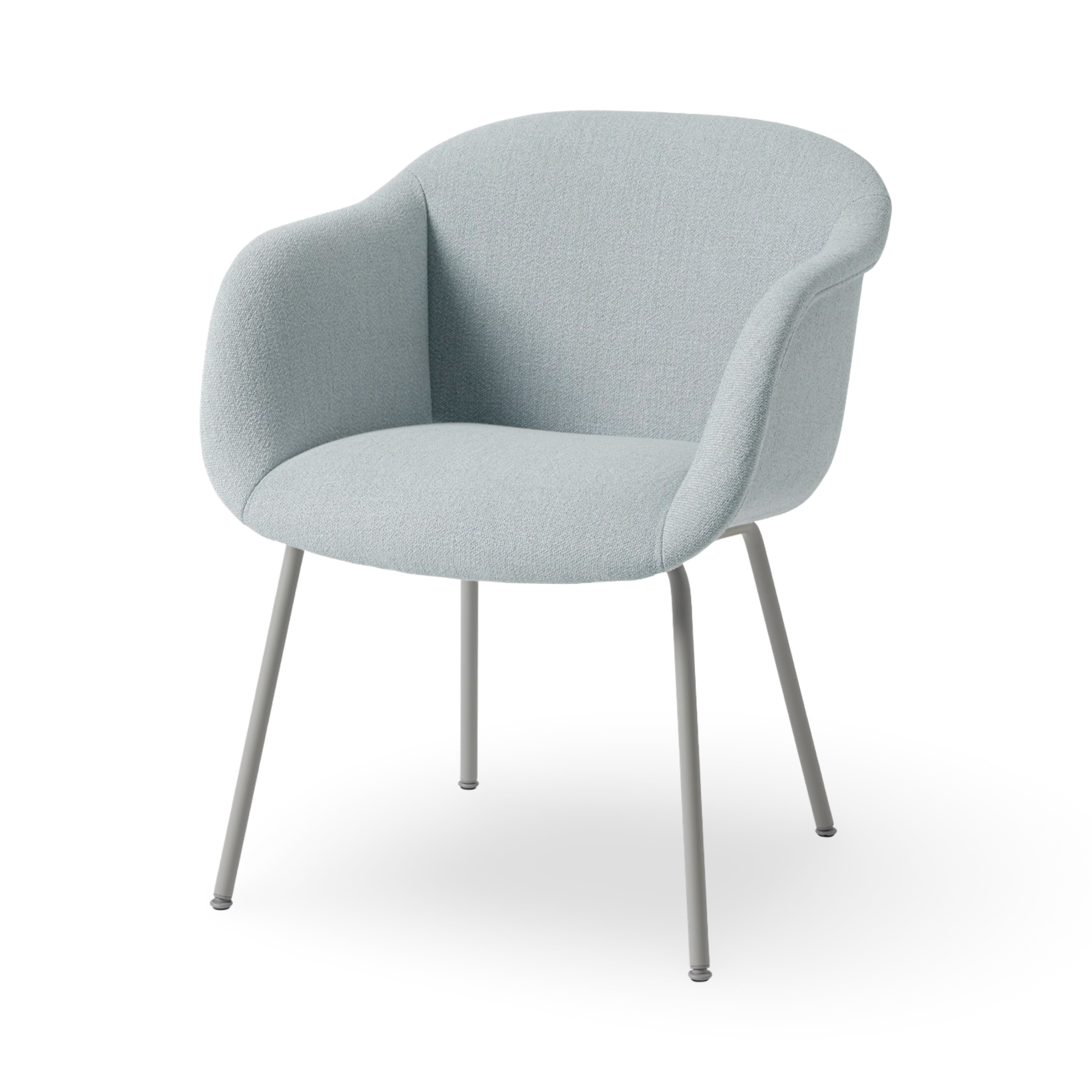 Muuto Fiber Soft Armchair - Tube Base