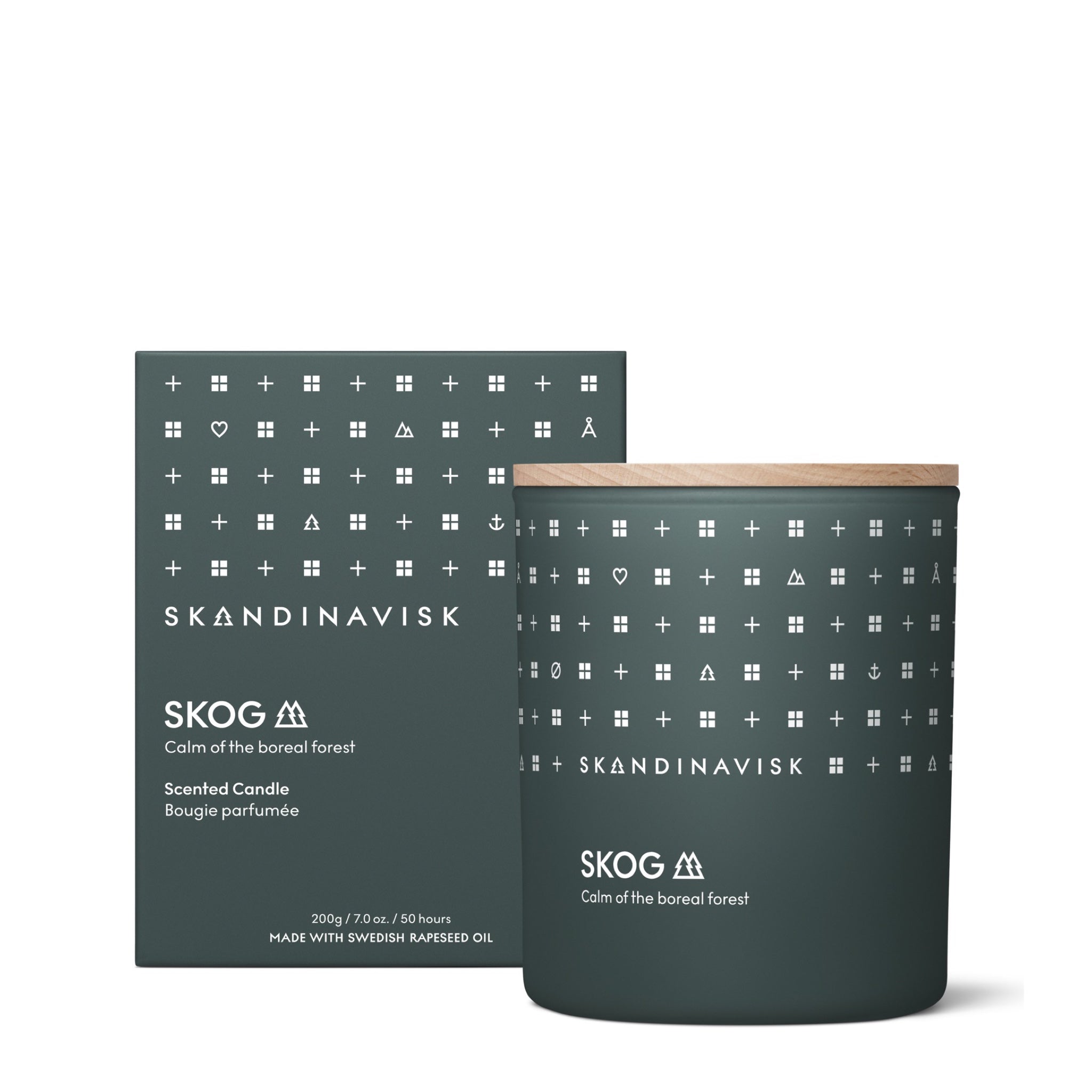 Skandinavisk Scented Candle - Skog