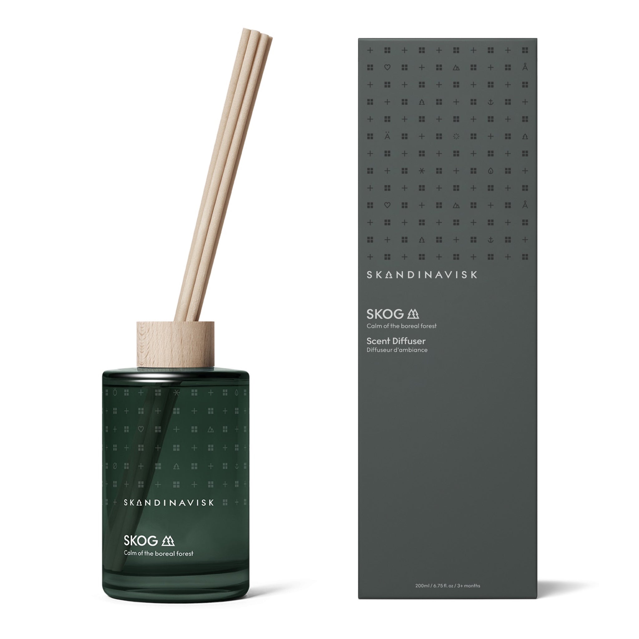 Skandinavisk Reed Scent Diffuser - Skog