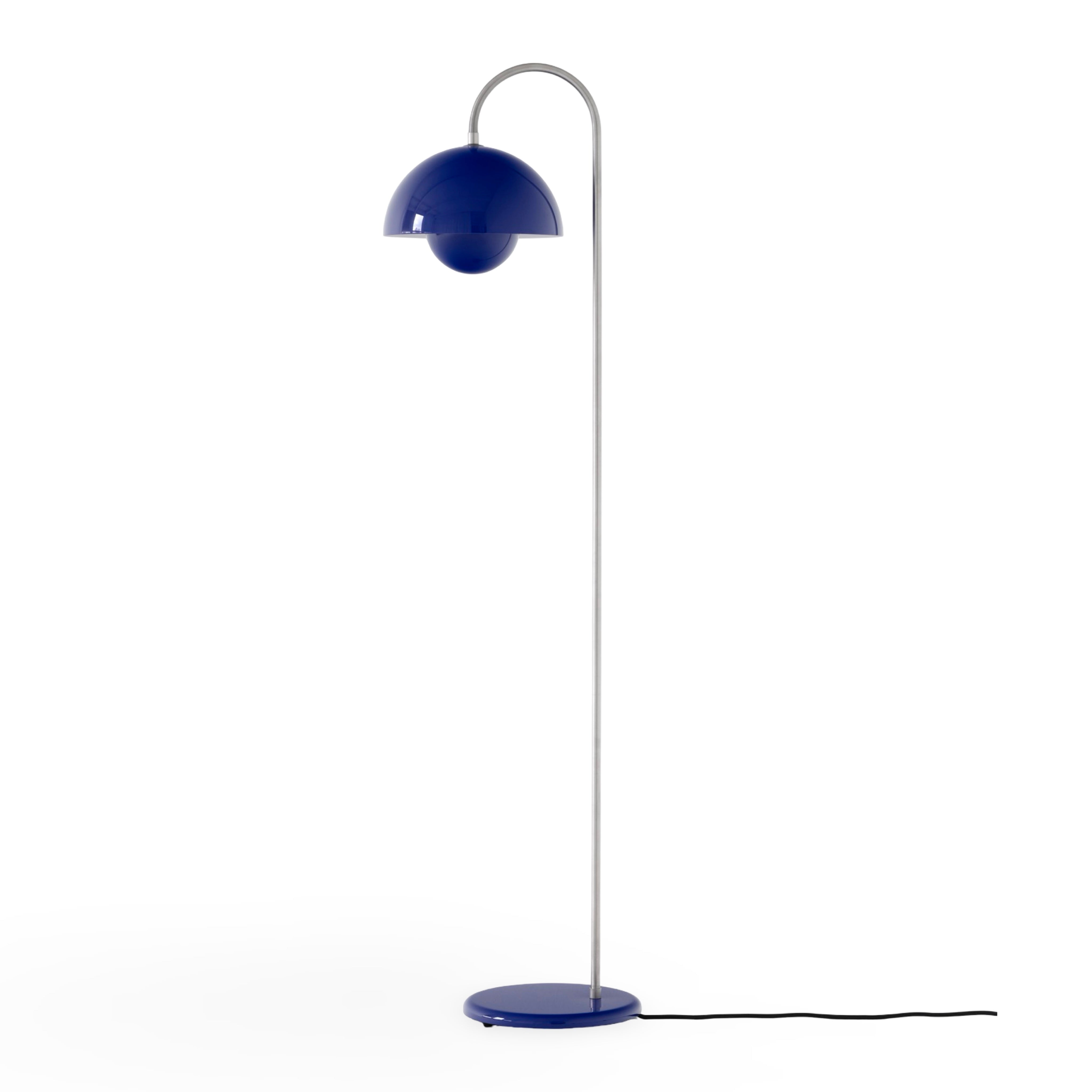 &Tradition Flowerpot Floor Lamp VP12 - Cobalt Blue (Ex-Display)