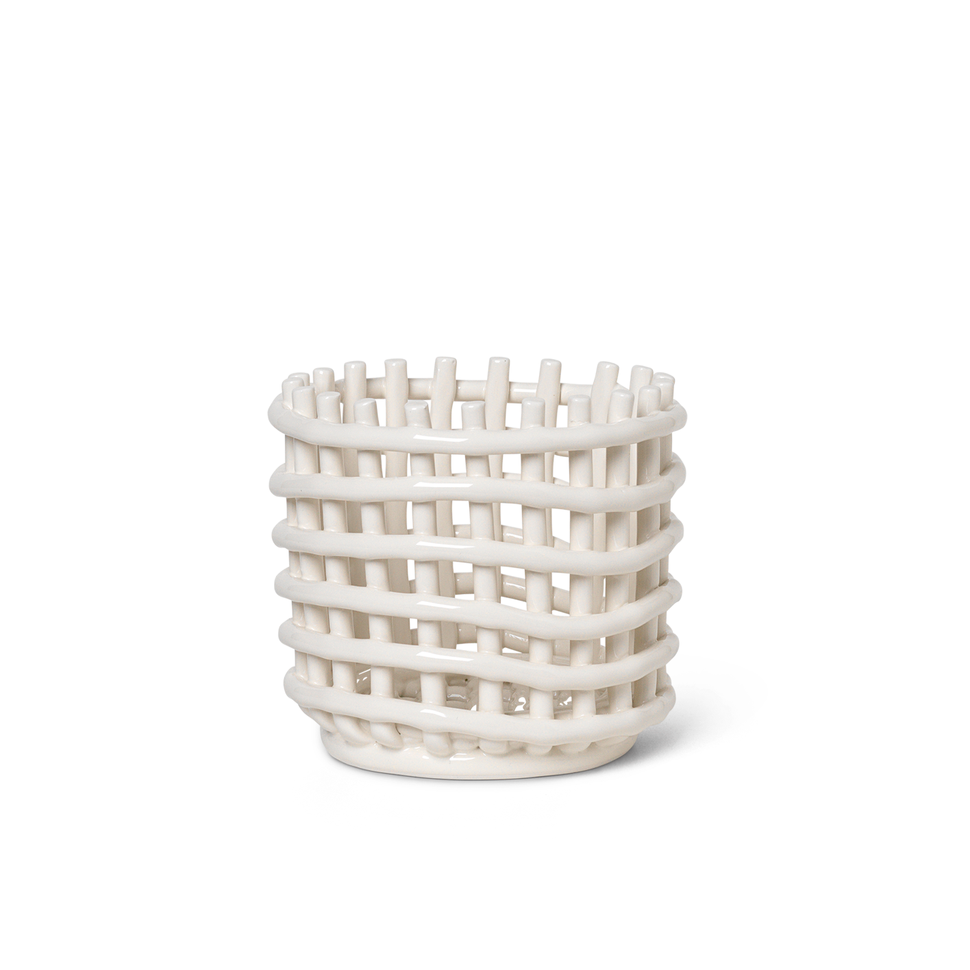 Ferm Living Ceramic Basket - Small