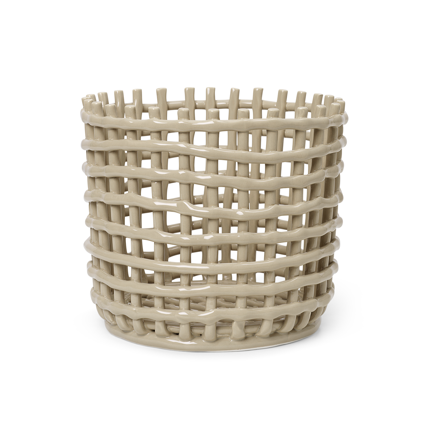 Ferm Living Ceramic Basket - Large