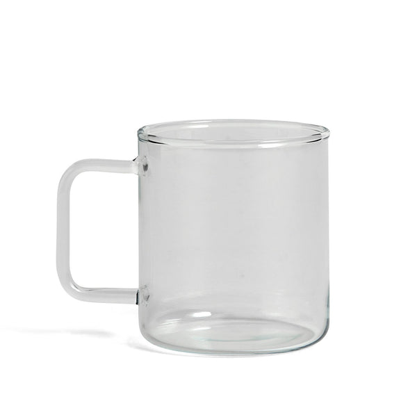 Buy the HAY Glass Coffee Mug - Clear at kin. in Birmingham