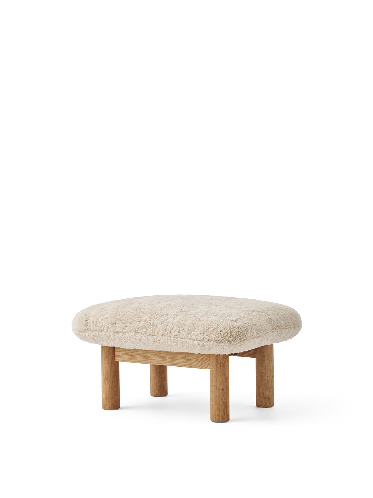 Audo Brasilia Ottoman - Sheepskin