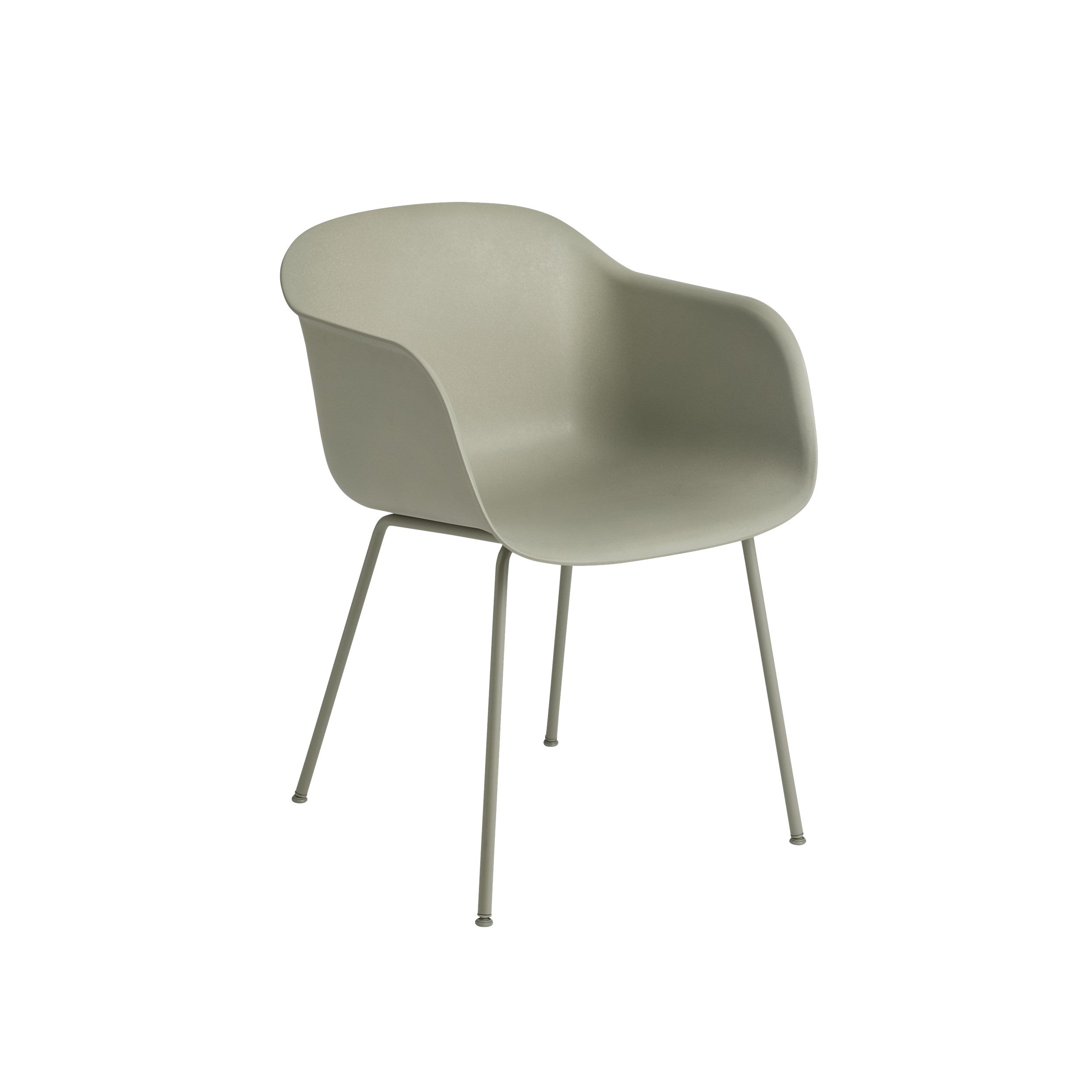 Muuto Fiber Armchair - Tube Base - Recycled Plastic