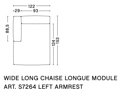 HAY Mags Soft Sofa Low Armrest - Individual Modules