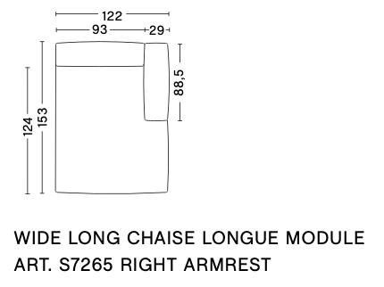 HAY Mags Soft Sofa Low Armrest - Individual Modules