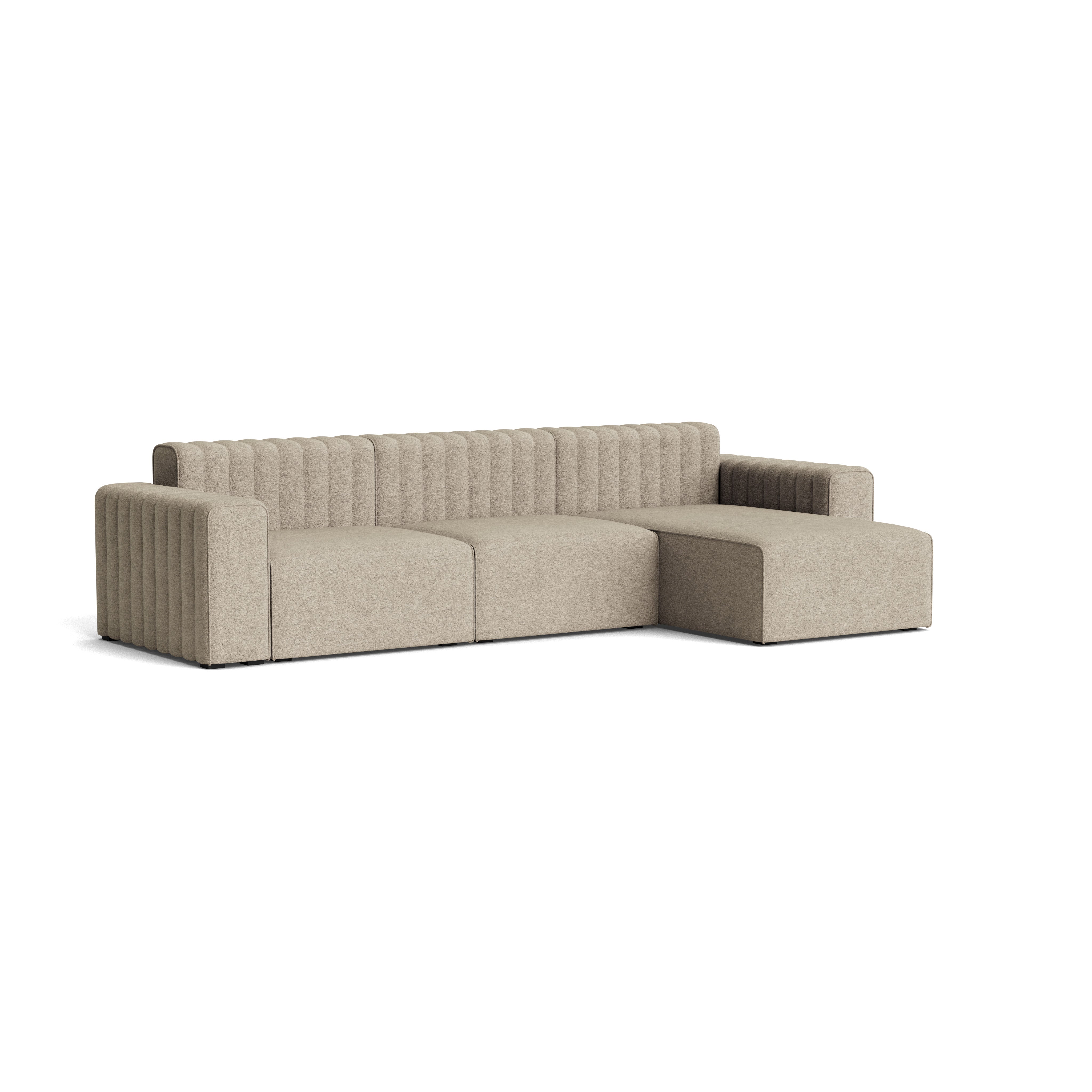 NORR11 RIFF Sofa - 3 Seater w/ Chaise Longue Left