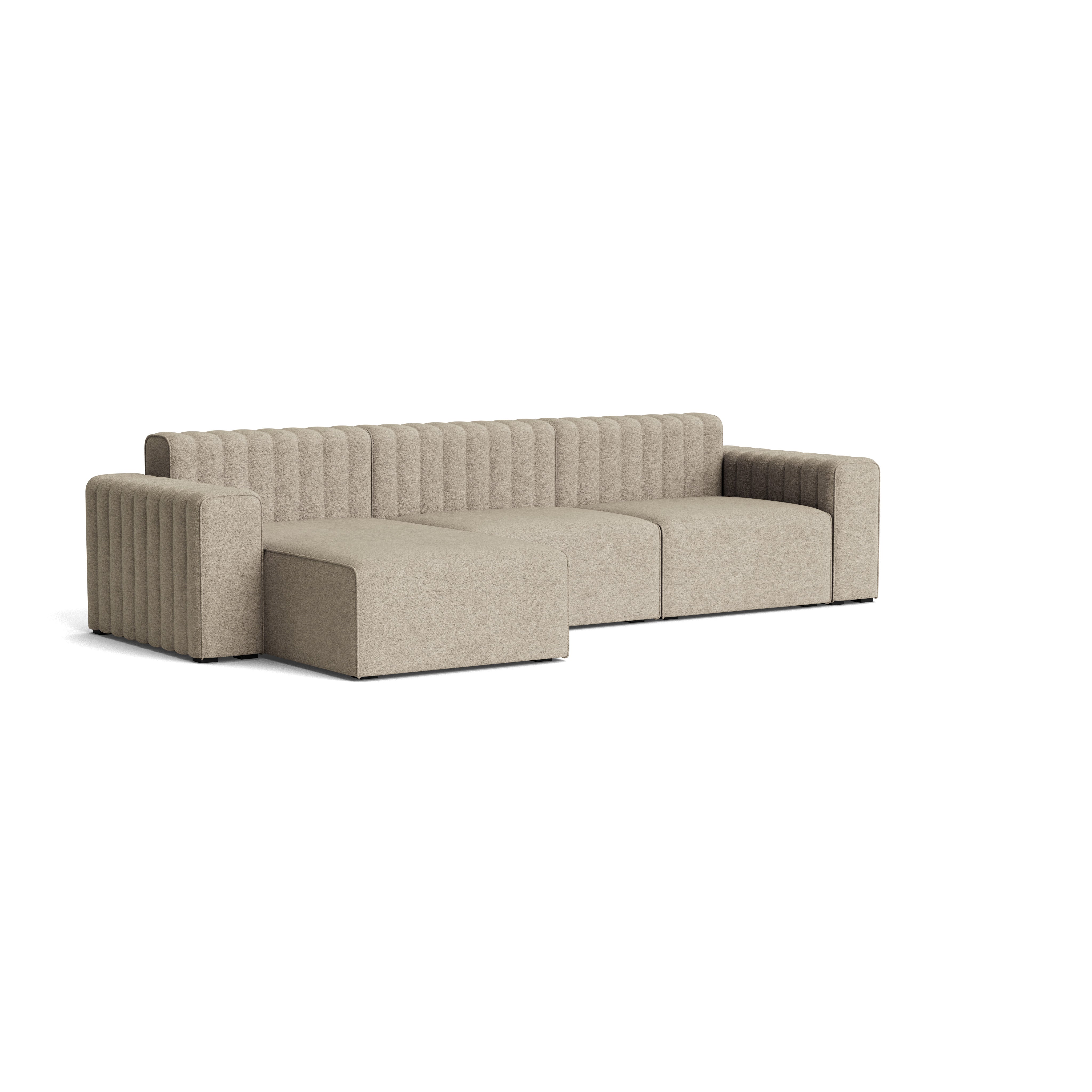 NORR11 RIFF Sofa - 3 Seater w/ Chaise Longue Right