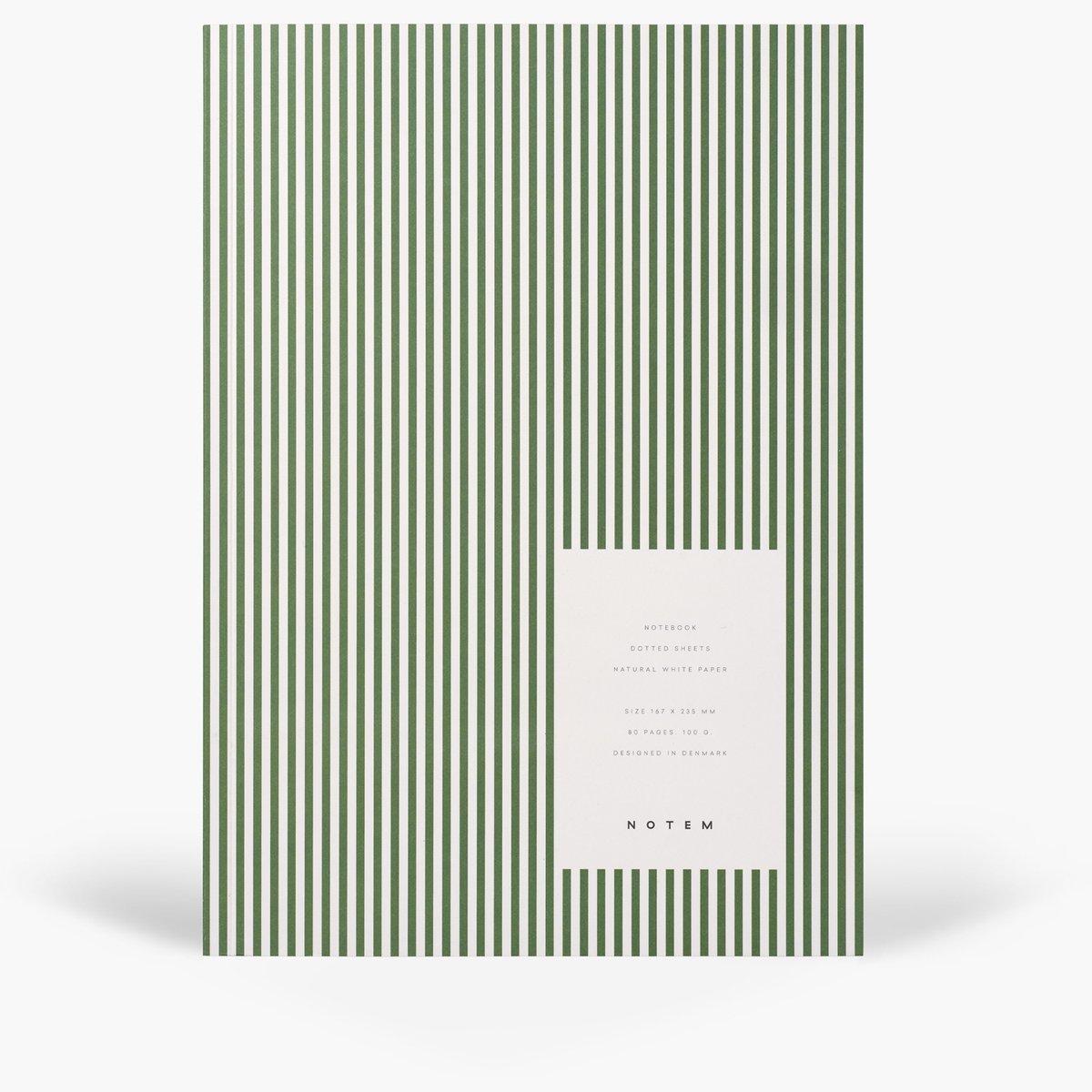 Notem VITA Softcover Notebook - Medium - Green Lines