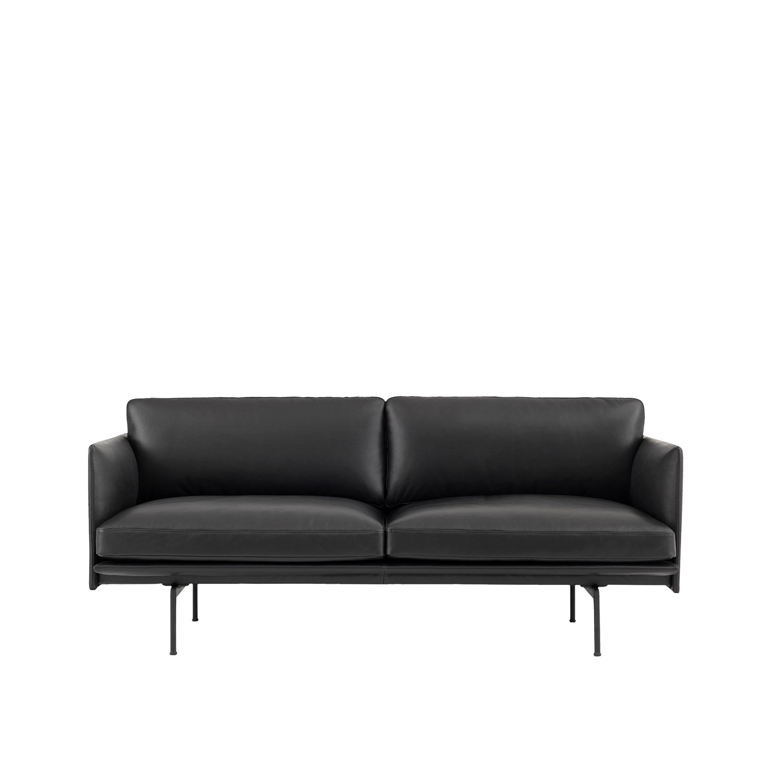 Muuto Outline Two Seater Sofa - Leather
