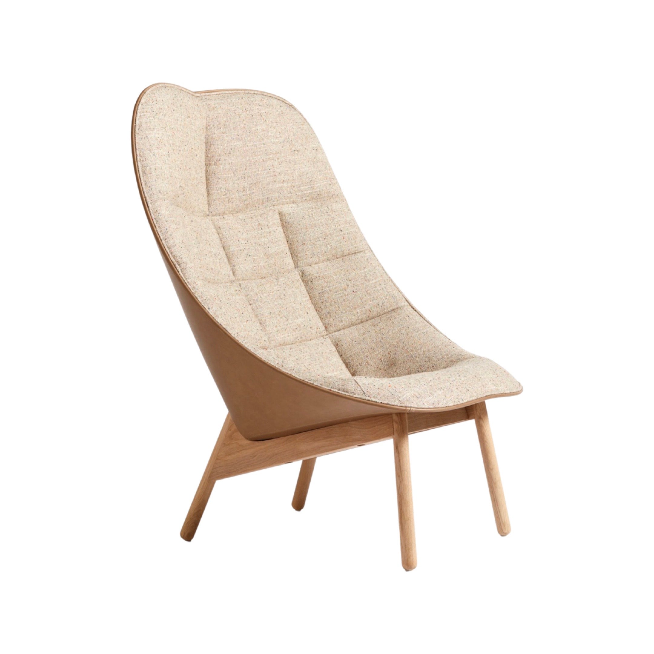 HAY Uchiwa Quilted Lounge Chair