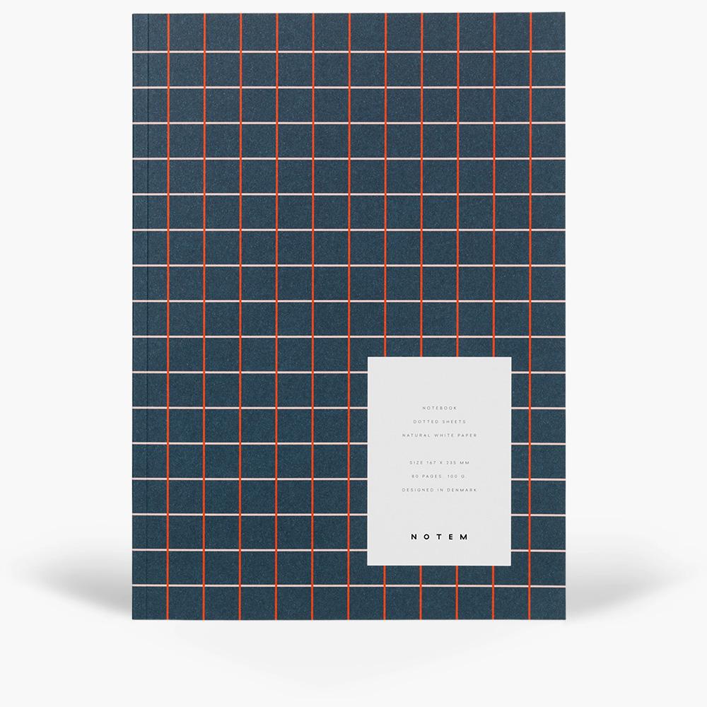 Notem VITA Softcover Notebook - Medium - Dark Blue Grid