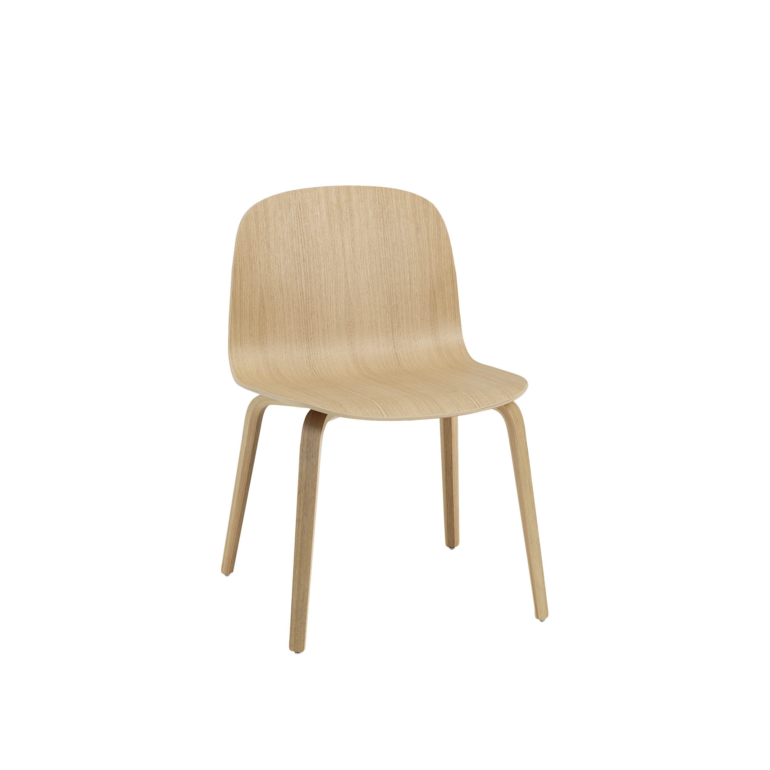 Muuto Visu Wide Chair - Wood Base