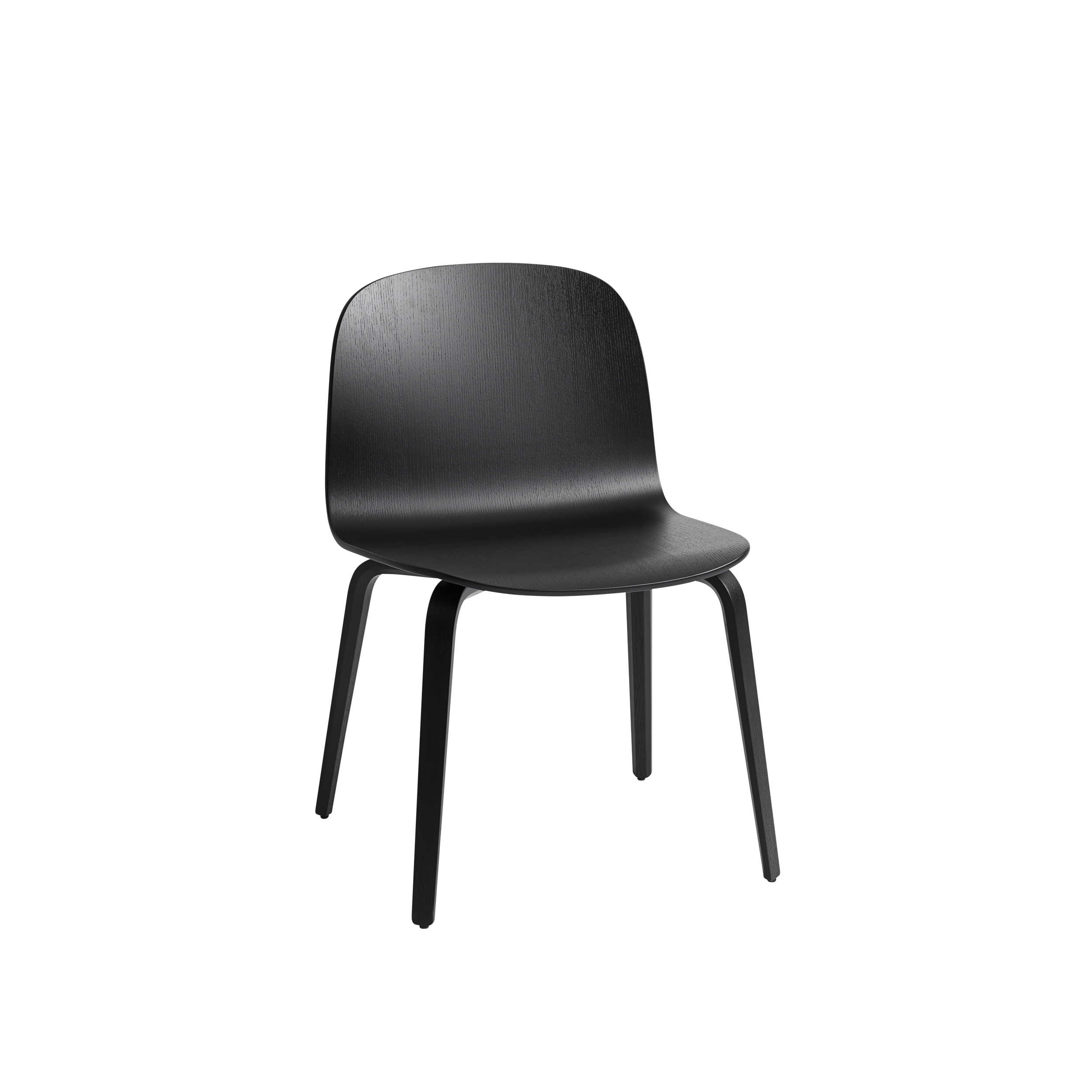 Muuto Visu Wide Chair - Wood Base