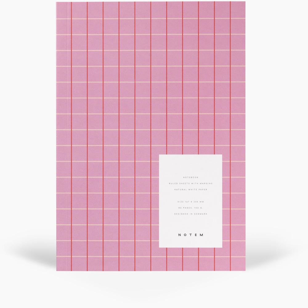 Notem VITA Softcover Notebook - Medium - Rose Grid