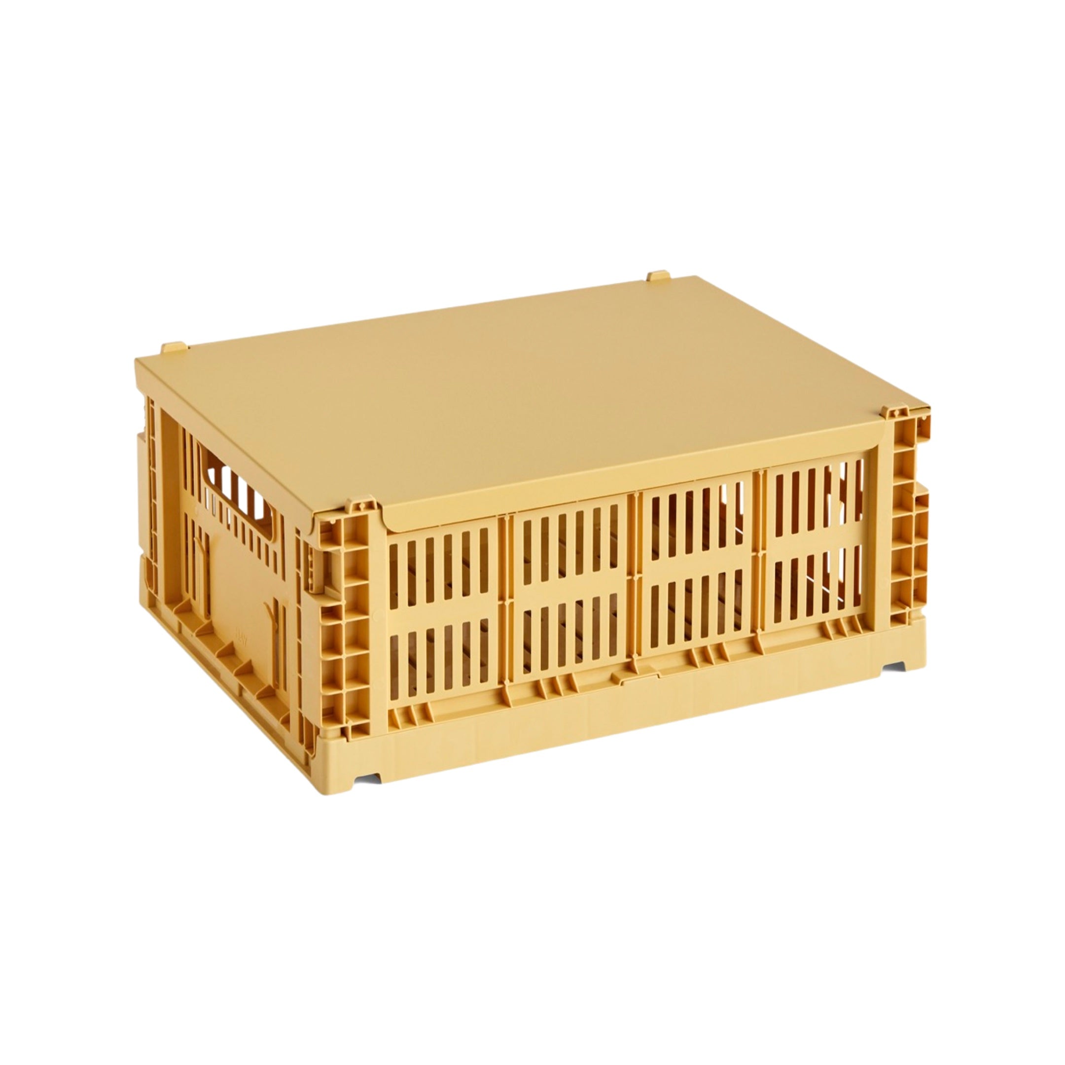 HAY Colour Crate Lid - Medium - Golden Yellow