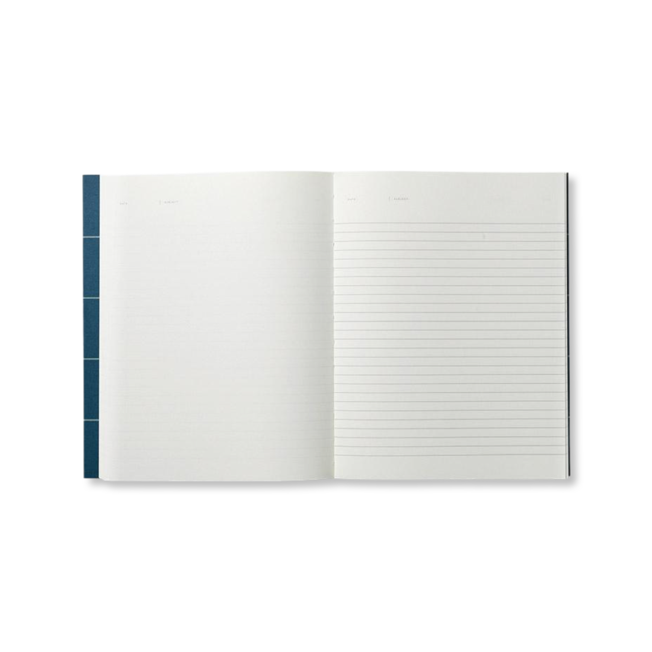 Notem UMA Flat Lay Notebook - Large - Dark Blue / White