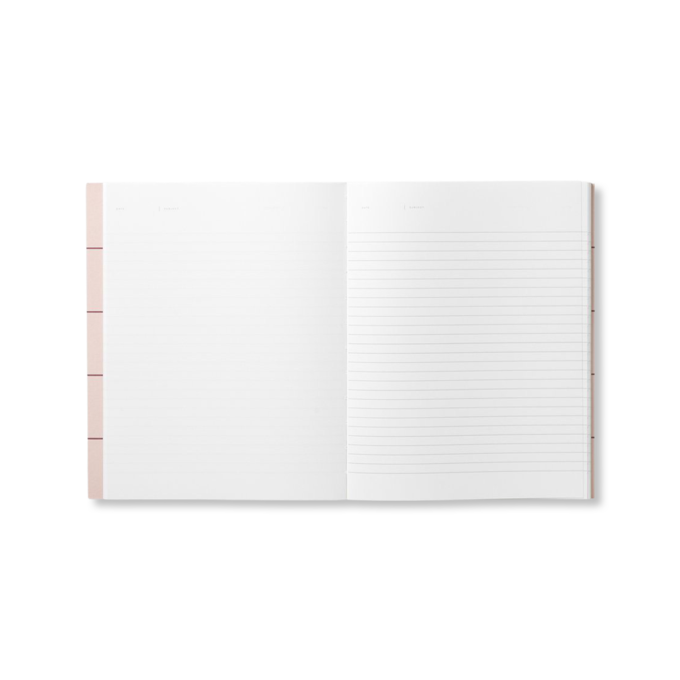 Notem UMA Flat Lay Notebook - Large - Rose